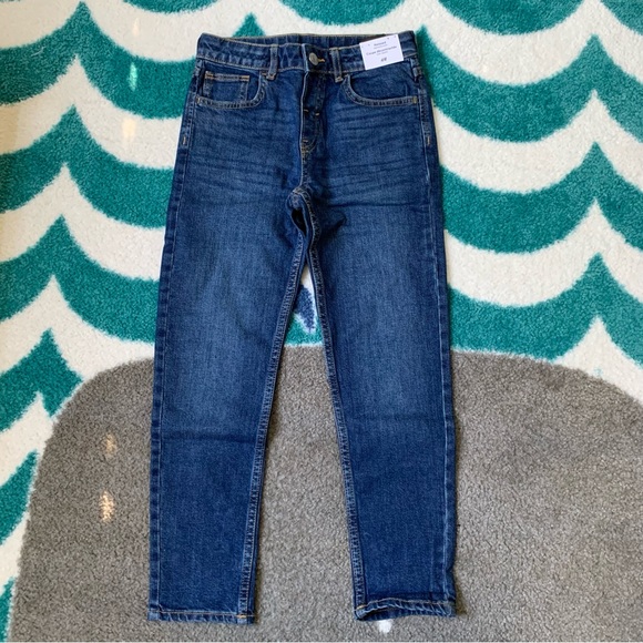 NWT - H&M Relaxed Fit Jeans (Blue) Size 7 - Picture 2 of 7
